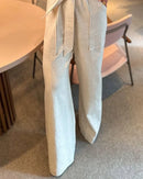 Macacão casual com alça em cor sólida com decote em V