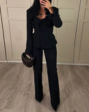 Conjunto Casual Estampado de Duas peças