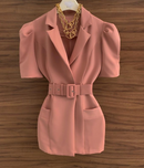 Macaquinho Blazer Feminino Alfaiataria