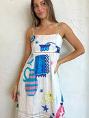 Vestido Farm Ocean