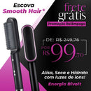 [QUEIMA DE ESTOQUE 2023] Escova Alisadora Smooth Hair 3 em 1