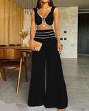 Conjunto de duas peças de cor sólida