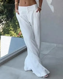 Conjunto de duas peças de cor sólida de um Ombro só