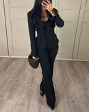 Conjunto Casual Estampado de Duas peças